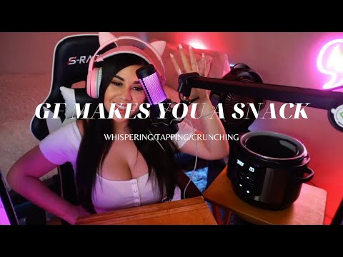 [ASMR] | GF makes YOU a snack using an air fryer!