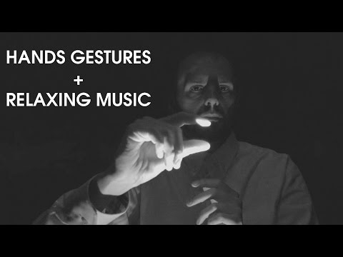ASMR Hands Gestures with Relaxing Music (No Talking)