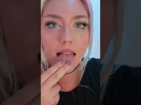 ASMR spit painting the alphabet on your face