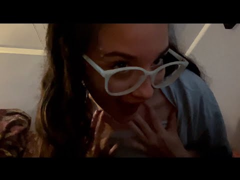 Asmr~ Collarbone Tapping, Hand Sounds, Wet Mouth Sounds, Inaudible Whispers, Animal noises..