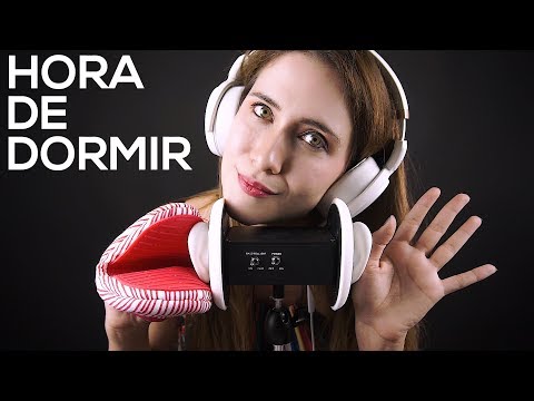 HORA DE DORMIR! Sonidos cosquillosos para ti | Asmr español