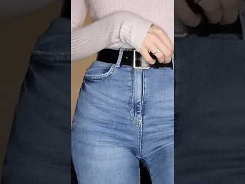 full jean scratching video on my channel! 👖💅🏻 #jeans #asmrsounds
