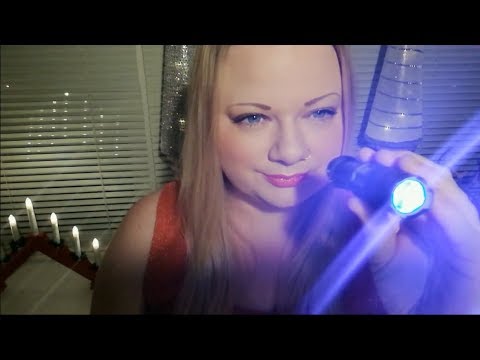ASMR 🎧 Light Therapy | Face Tracing | Face Touching|  Relaxing Music | Layered Sounds