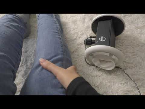 ASMR Scratching jeans (soft fabric sounds)
