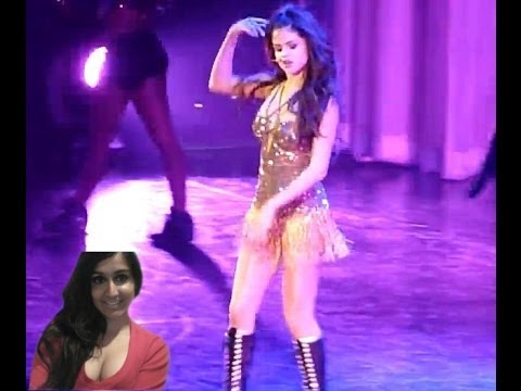 Selena Gomez Falls On Stage  Scary Moment While Performing Slow Down  Star Dance Tour - review