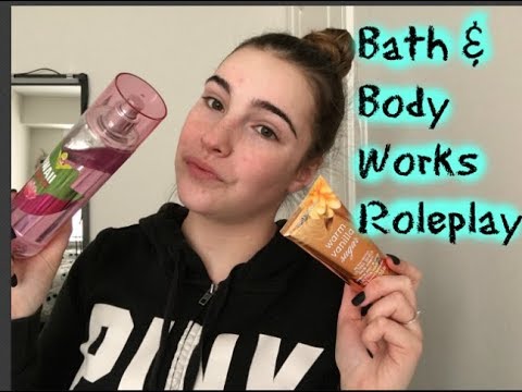 ASMR Bath and Body Works Store Roleplay (tapping,scratching,liquid sounds)