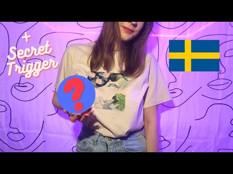 Russian Girl Trying Swedish [ASMR] (Gentle whispers, crinkling, hand movements)