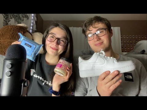 ASMR Guess The Trigger With My Boyfriend