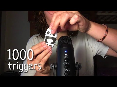 Asmr 1000 triggers in 10 minutes