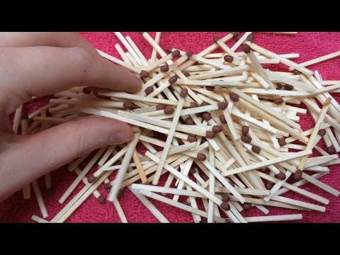 ASMR Satisfying Match Sorting Intoxicating Sounds Sleep Help Relaxation