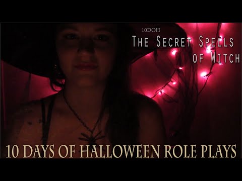 ASMR 10DOH Introduction: Secret Spells of Witch Role Play (10 Days of Halloween RPs)