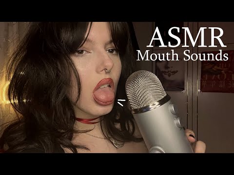 💦Intense Mouth Sounds ASMR | Ear Eating, Mic Pumping, Kisses, Inaudible Whispering, Hand Movements