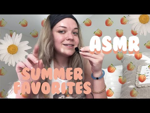 ASMR summer favorites 🍑🏝 (whisper ramble) 🍑🏝jimmy choo, function of beauty & more!