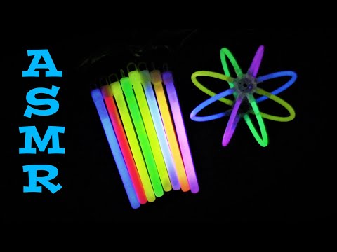ASMR: Breaking Glow sticks (cracking, popping, crinkling, no talking)