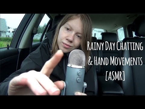 [ASMR] Rainy Day Chatting & Hand Movements (Whispering, Visual Triggers, Rain, Layering & more!)