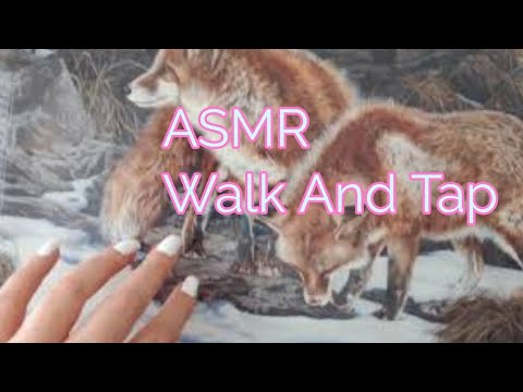 ASMR Walk And Tap With Scratching(Lo-fi )