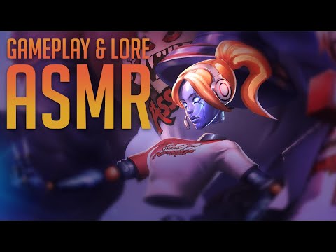 ASMR League of Legends | Orianna Gameplay and Lore (Clicking, Typing & Whispers)