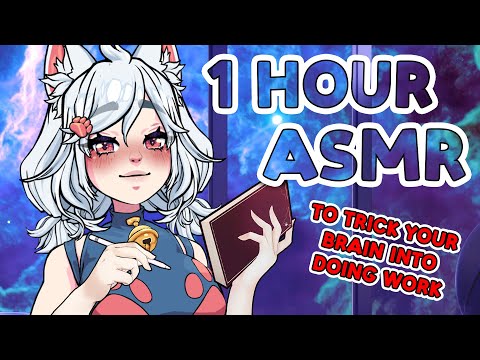 ASMR TO GET WORK DONE || 1 HOUR ASMR