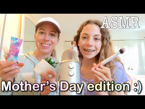 ASMR layered triggers with MOM for Mother’s Day!