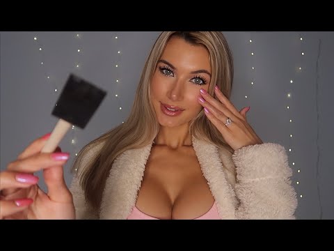 ASMR face pampering | personal attention