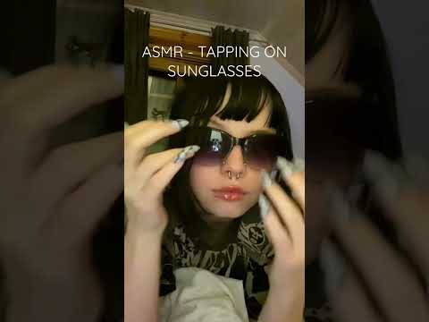 ASMR tapping on my sunglasses | #asmr #relaxing  #tingles