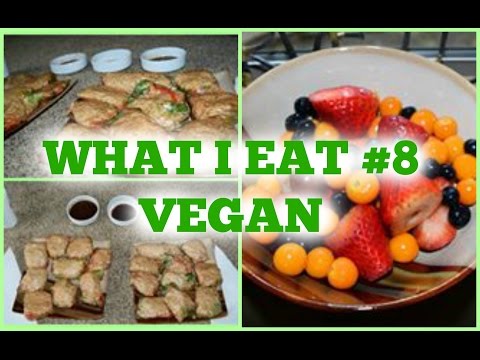 WHAT I EAT #8 // Homemade Cupcakes, Veggie Spring Rolls, and Weird
Fruit!