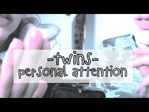 asmr twins personal attention clinic tingles