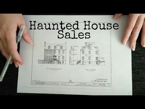 ASMR Haunted House Real Estate Role Play (Halloween Special, Floor Plan) ☀365 Days of ASMR☀