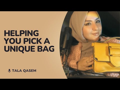 #asmr unique bag’s store , اساعدك تختاري حقيبتك المميزة
