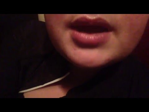 ASMR mouthsounds and kisses.