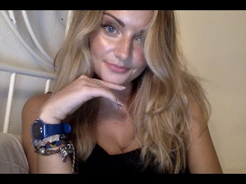 ASMR Tapping w French Nails, Kissing Sounds and Update