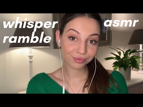 ASMR - whisper ramble (I went to barcelona!)