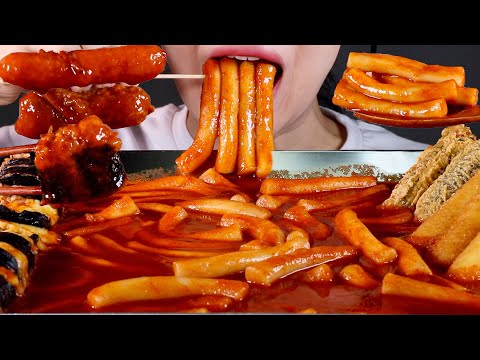 ASMR 신전떡볶이 먹방 | Shinjeon Tteokbokki | Spicy Rice Cakes | Eating Sounds Mukbang