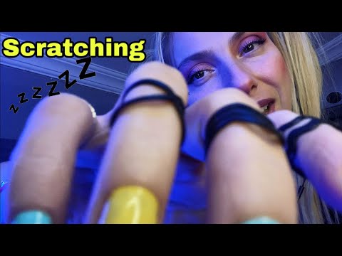 Scratching Asmr ( Yüzüne dokunuyorum , tırmalıyorum) Çoook rahatlatıcı video 😌