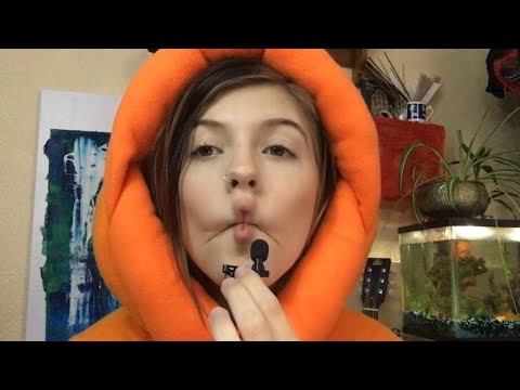 ASMR CLOSE-UP WHISPER READING FACTS ABOUT GOLDFISH