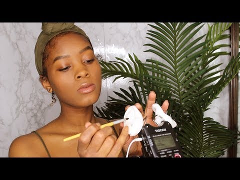 ASMR | Cleaning & Massaging Your Ears ~
