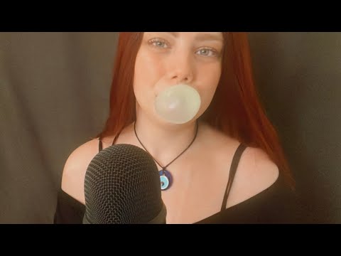 ASMR | Gum Chewing + Bubble Blowing