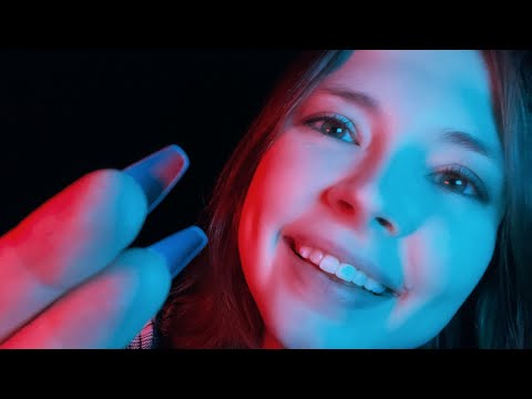ASMR Close-Up Personal Attention With Lots of Whispers and Mouth Sounds