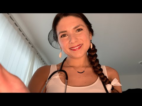 ASMR Doctor Mi Takes Care of You (RP, Positive Affirmations, Stress Relief, Body Check, Sleep Help)