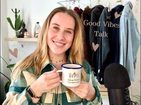 Positive Talk & Affirmations 🌸🌿 | Calming you down & Cheering you up | German ASMR