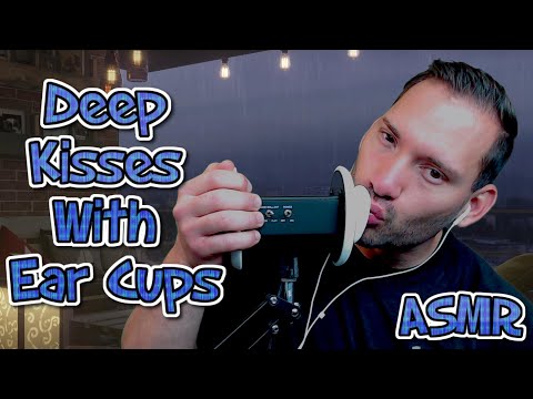 ASMR - Deep Kisses With Ear Cups (Intense Relaxation)