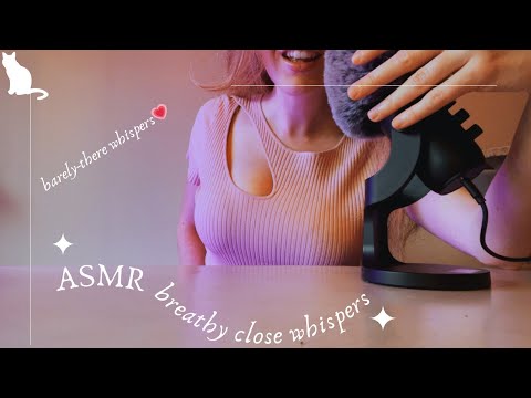 ASMR Breathy Whispers, Barely There