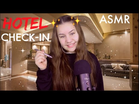 [ASMR] HOTEL CHECK-IN ROLEPLAY💙 | Skincare, Personal Attention.. | ASMR Marlife