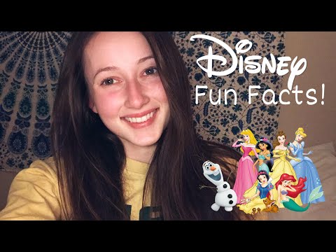 ASMR // Up-close Whispered Fun Facts about Disney!