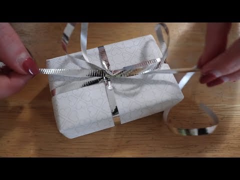 *ASMR UP-CLOSE* Wrapping a Present 🎁