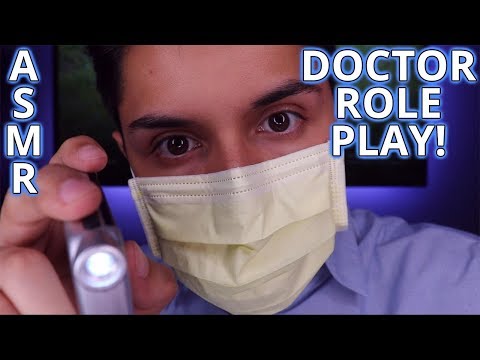 [ASMR] Doctor Role Play! (Cranial Nerve Exam!)