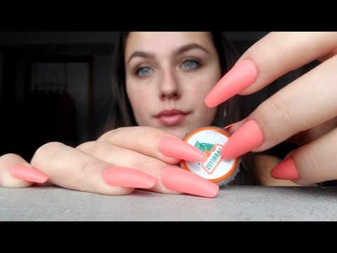 ASMR- Fast Tapping & Scratching Up Close