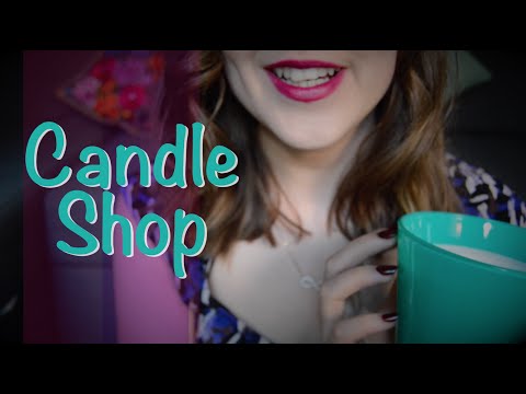 Candle Shop Roleplay *ASMR*🕯Tapping, typing, showcasing candles
