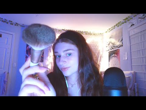 ASMR Doing your Makeup (30 min) + Personal Attention Triggers