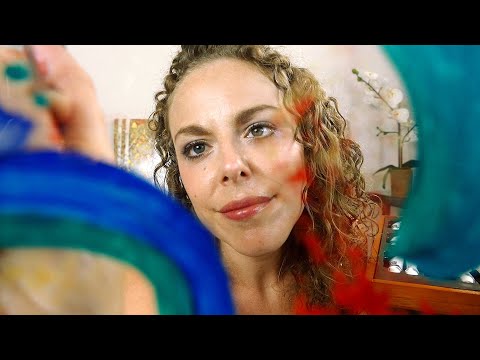 Can I Paint You!? ASMR Whispering, Face Brushing, Personal Attention for Sleep-- You Are My Canvas!